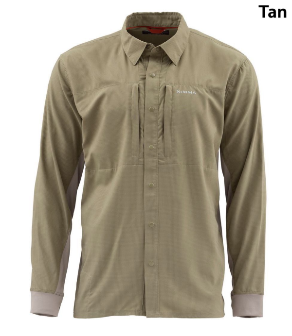 Simms Intruder BiComp Shirt Tan Simms Intruder BiComp Shirt Tan